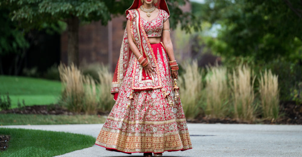 Lehenga style cheap for wedding