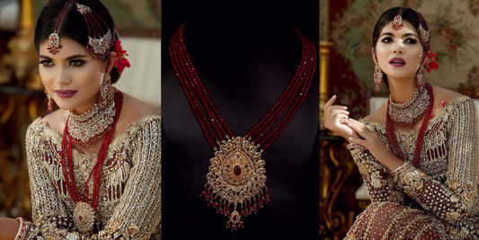 Explore Exquisite Pakistani Bridal Jewellery Sets in the UK